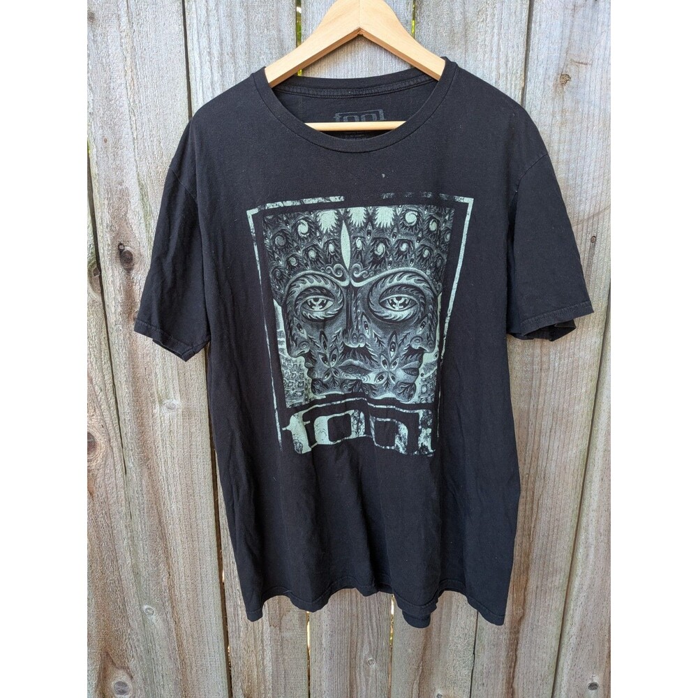 Vintage 2006 Tool T Shirt Black Short Sleeve Medium 10000 Days 2XL XXL